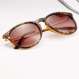 Sun Glasses for Women Men Retro Round Eyeglasses Metal Frame Leg Spectacles 5 Colors Sunglasses