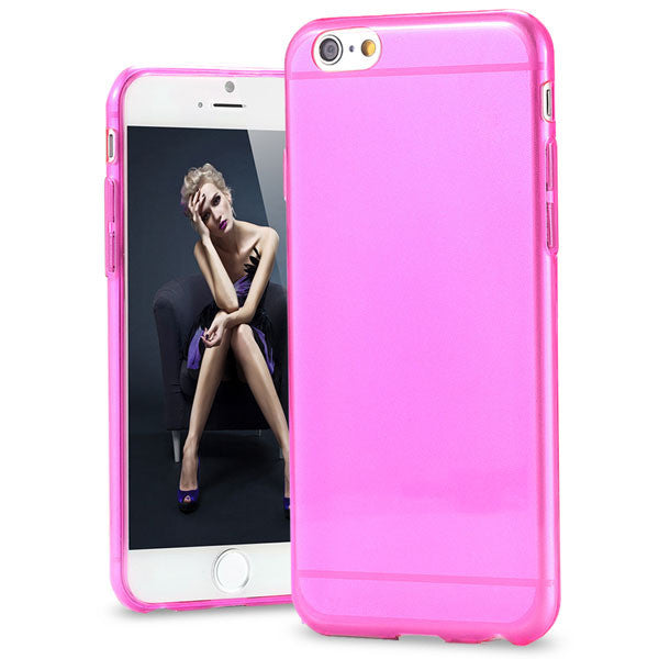 Super Flexible Clear TPU Case For Iphone 6 4.7inch Slim Crystal Back Protect Skin Pure Rubber Phone Cover