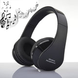 Wireless Bluetooth Stereo Foldable Headset Handsfree Headphones Earphone Earbuds with Mic for iPhone Galaxy HTC