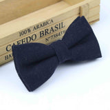 Superior Classical Formal Wool Cotton Bow Tie Gravata Multiple Colors Houndstooth Pattern Necktie Mens Luxury Tie Tweed Bowtie