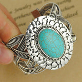 Tibetan Sivler with Turquoise Bracelets Fashion Turquoise Jewelry for Women