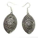 Tibetan Gypsy French Royal Style Silver Plated fashion vintage drop dangle wholesale earrings Jewelry