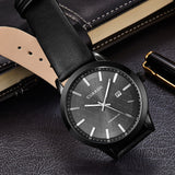 Top Luxury Brand CURREN Original Watches Men Sports Quartz Wrist Watch Black Leather Strap Military Waterproof Men Casual Watch