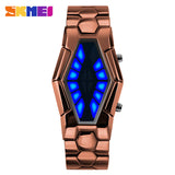 Top Luxury Skmei 1082 Snake Headh Blue/Red Led Watches Men Novelty Designer Men's Military Relogio Masculino Wristwatches