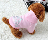 Pet Cat Dog Clothes Fashion Cotton Hooded Coat Shirt Sweater Clothing for Small Big Dogs