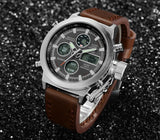 Top Brand Luxury Men Swimming Digital LED Quartz Outdoor Sports Watches Military Relogio Masculino Clock With Leather Strap
