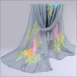 Ultralarge new chiffon silk scarf women's spring and autumn accessories scarf autumn and winter thermal scarf