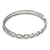 Unique Design Luxury Brand Jewelry Pulseira Stainless Steel Bracelets & Bangles Rose Gold Plated Infinite Bracelet For Women