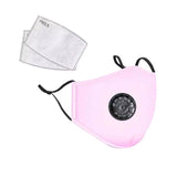 Unisex Reusable Cotton Mouth Mask anti dust mask Cover Respirator PM2.5 Anti-Dust Face Mask + 2pcs Masks Filter