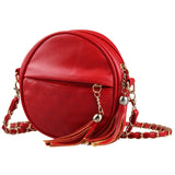 Women handbag fashion women messenger bags vintage shoulder bags mini tassel chain bag pu leather handbags clutch purse