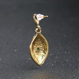 Vintage Earrings For Women 18K Gold Fashion Earrings AAA Resin Long Big Drop Dangle Earring Indian Jewelry