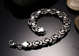 Vintage Stainless Steel Hand Bracelet For Men Jewelry Chunky Special Biker Bicycle Motorcycle Chain
