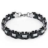 Vintage Stainless Steel Hand Bracelet For Men Jewelry Chunky Special Biker Bicycle Motorcycle Chain