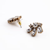 Vintage Style Small Resin Stone Stud Earrings Fashion Jewelry Women Retro Brincos