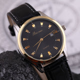 Watches Men Luxury Brand Beinuo Quartz Watches Men Leather Watch Casual Wristwatch Male Clock