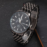 Watches Men Luxury Brand Full Steel Watch Business Quartz Wristwatch Male Waterproof Military Watches Gift Relojes
