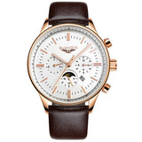 Watches Men Luxury Top Brand GUANQIN New Fashion Men's Big Dial Designer Quartz Watch Male Wristwatch relogio masculino relojes