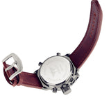 AMST Brand Dive LED Watches Men Sport Military Watch Genuine Leather Quartz Watch Men Wristwatches