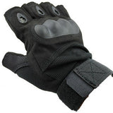 Outdoor Sports Fingerless Military Airsoft Hunting Cycling Bike Gloves Half Finger Gloves