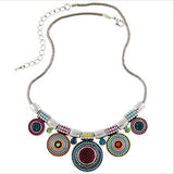 Women Choker Necklace Fashion Charms Rhinestones Chunky Statement Necklace Collares 2015 Jewelry