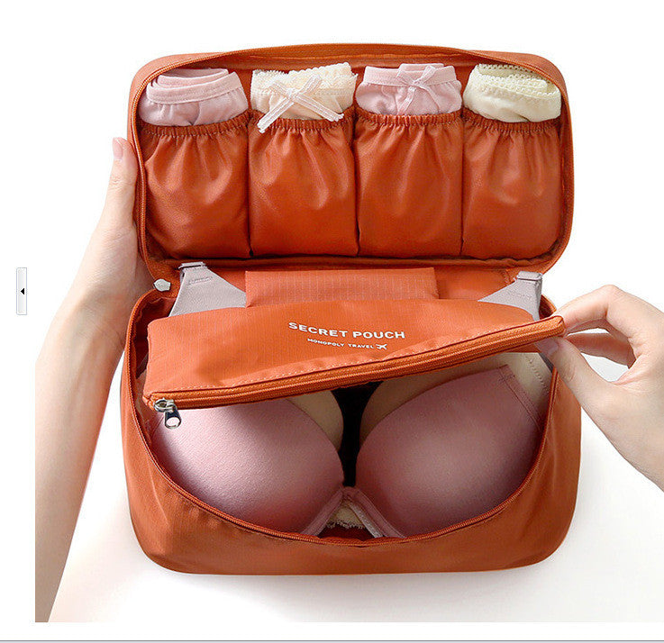 Women Girl Travel Bra Underwear Lingerie Organizer Bag Cosmetic Makeup Toiletry Wash Storage Case Bra Bag