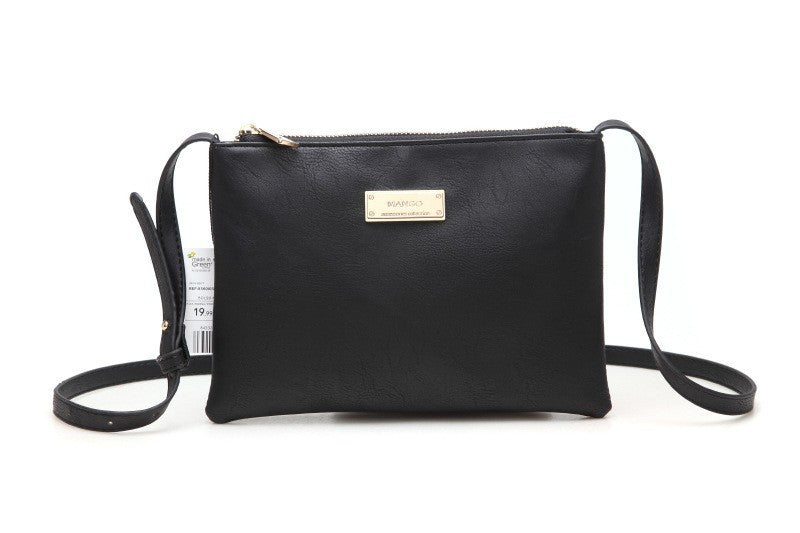 Women's Clutches New Designer Spanish Mango Brand Crossbody Bags Women Leather Handbags Shoulder Small Bag Women Messenger Bag