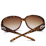 Women's Elegant Sunglasses Fashion Gradient Sunglass Metal Crystal Decoration Sun Glasses For Women Sun Eyewear Brand Designer