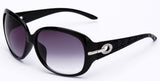Women's Elegant Sunglasses Fashion Gradient Sunglass Metal Crystal Decoration Sun Glasses For Women Sun Eyewear Brand Designer