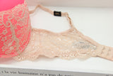 New Women's Underwear Set, Sexy Lace Bra Sets for women Embroidery 3/4 Cup B Cup Bra Sets Push Up Bra 
