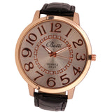 Womens Casual Wrist Watches Brand Luxury Leather Quartz Dress Watch Cheap Clock Women Royal Gold Crystal Retro Bracelet Watches