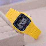 New Casual Fashion Sport Watch For Men Women Kid Colorful Electronic Led Digital Multifunction Life Waterproof Jelly Watch