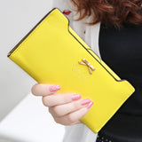 New arrival leather women wallets woman messenger bag women's design wallet change purse for women