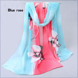 Brand new woman scarf long arab hijab print silk chiffon scarves fashion shawl 160cm*50cm