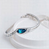 Fashion crystal bracelet for women vintage 925 sterling silver bracelet fashion jewelry romantic gift for Women