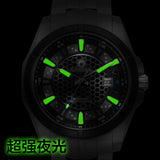 fashion watches men watch sports stainless steel solar energy charge strongest luminous waterproof 100m