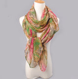 High quality women scarf cotton voile scarves solid warm autumn and winter scarf shawl printed