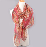 High quality women scarf cotton voile scarves solid warm autumn and winter scarf shawl printed