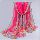 Hijab womens tops fashion spring autumn chiffon silk scarf summer sun cape air conditioning thermal scarves
