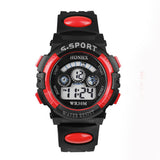 Hot Children Boy Digital LED Quartz Alarm Date Sports Wrist Watch