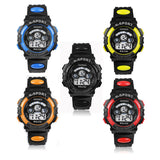 Hot Children Boy Digital LED Quartz Alarm Date Sports Wrist Watch