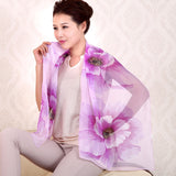 Fashion scarves female shawls super long chiffon korean decorative fabric