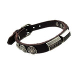 Leather bracelet high quality punk cowhide bracelet Rock styel 100% Pure handmade jewelry 100% genuine leather
