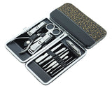 Nail tools sets 12 in 1 Hi-Q nail clippers nail kits pedicure tools stainless steelmanicure set