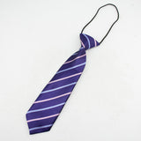 Neck tie fashion boys necktie choker kids striped bow tie children cravat neckwear