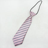 Neck tie fashion boys necktie choker kids striped bow tie children cravat neckwear