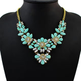 New design high quality jewelry fashion women color acrylic statement collar necklace Necklaces & Pendants