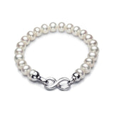 new fashion charm bracelet for women top quality 8-9mm natural freshwater pearl bracelet 17.5cm 