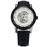 new fashion sewor brand design sport luxury male clock man mechanical hand wind military business wrist skeleton watch
