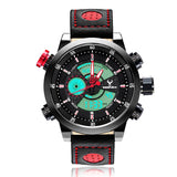 new luxury Stylish men military sports dual display digital watches Luminous quartz watch waterproof 30M relogio masculino