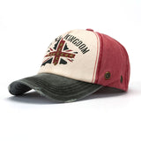 Men and women leisure national flag rivet baseball cap Pure cotton hats outdoor sports cap baseball caps